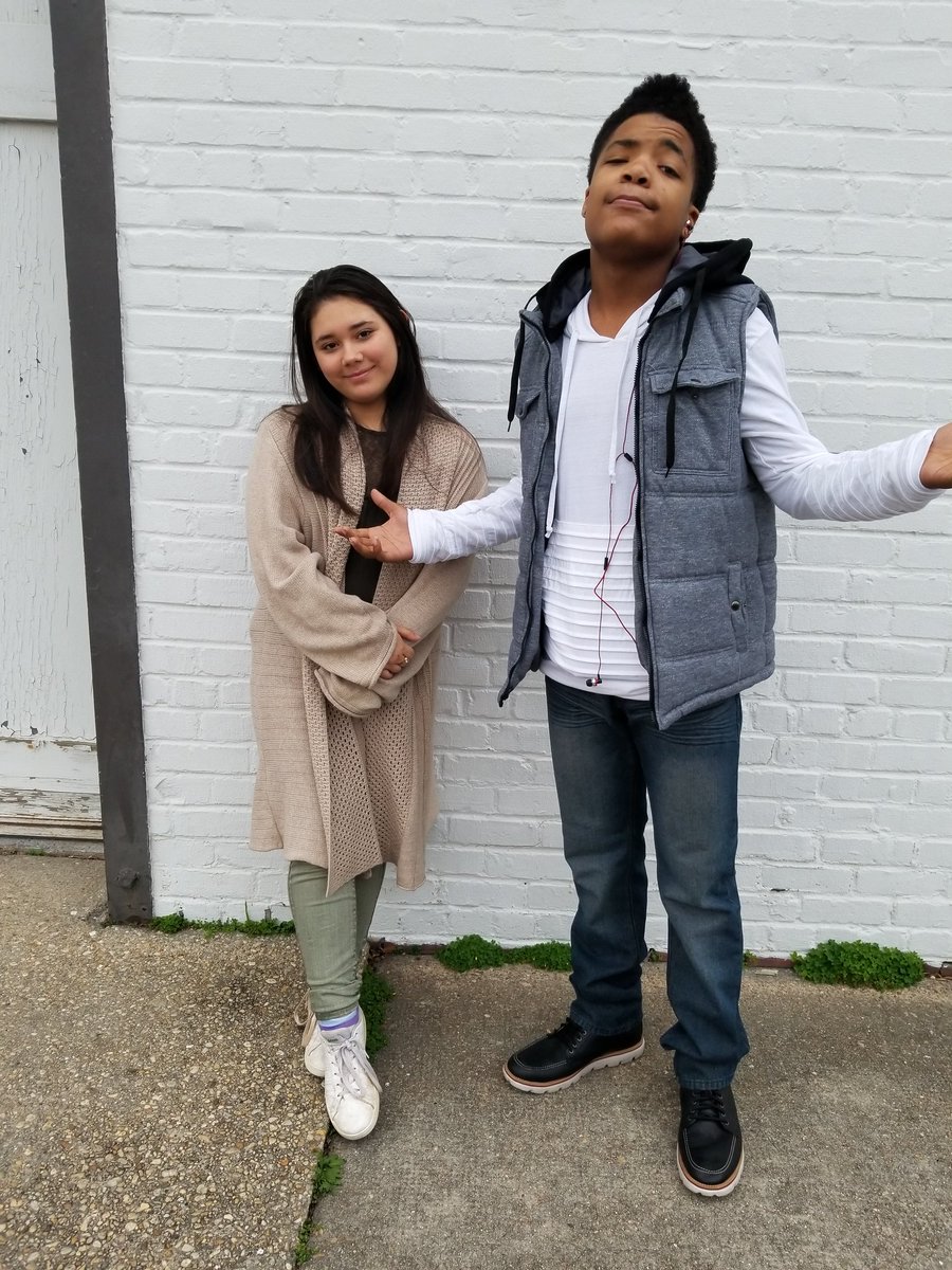 Passion4Acting7's tweet photo. Amari & I about to go into our auditions. I had so much fun. The casting directors were amazing!
#castingdirectors , #passionforacting , #dreamscometrue, #deicated, #workingactor, #professionaldork, #friends , #grateful, #awkwardteenstage, #supportothers, #hopeperry , #hope https://t.co/tmczLCMCq2