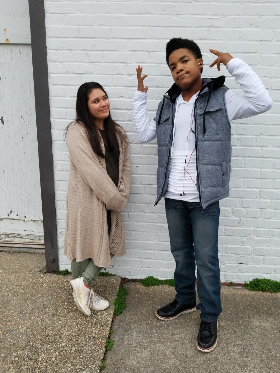 Passion4Acting7's tweet photo. Amari & I about to go into our auditions. I had so much fun. The casting directors were amazing!
#castingdirectors , #passionforacting , #dreamscometrue, #deicated, #workingactor, #professionaldork, #friends , #grateful, #awkwardteenstage, #supportothers, #hopeperry , #hope https://t.co/tmczLCMCq2