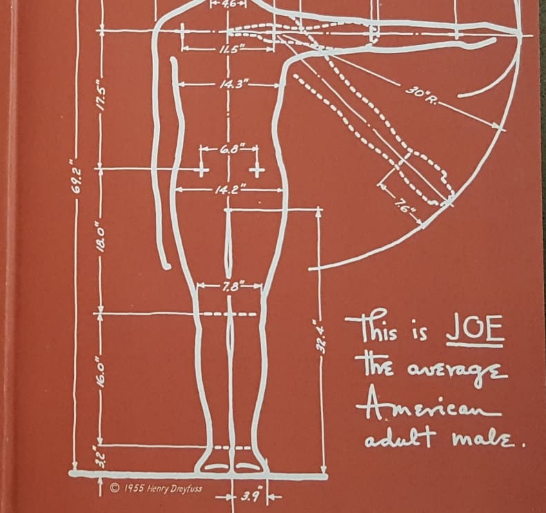 DJ_JahRed's tweet photo. Henry Dreyfuss, Designing for People. Cooper-Hewitt, Smithsonian Design Museum Library #ARLISNA2018 #thisisjoe #henrydreyfuss #designbooks https://t.co/LDQwxrEBcS