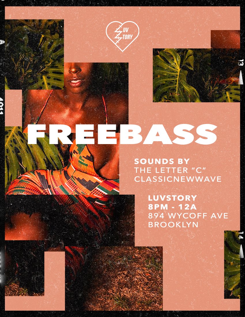 TheCultureLP's tweet image. 🆓🔊 For those in BK tired of hearing the same old same old. Link up with @thirdletterc and special guests this Wednesday for #FREEBASS. Where DJ's play what they want. free rsvp: FreeBass.theclp.co