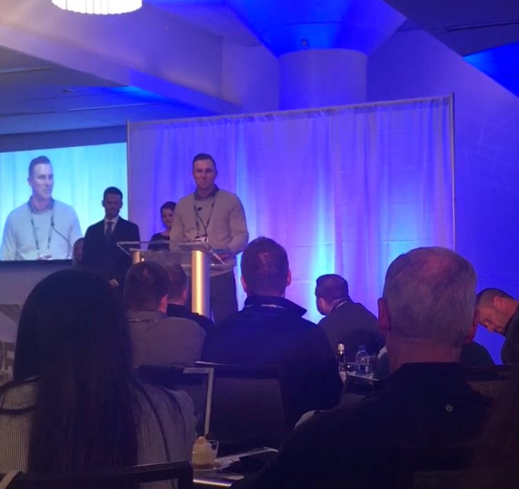 And to @vgmclubcam for being <a href="/VGMGroupInc/">The VGM Group</a> innovator of the year! #VGMValueSummit2018