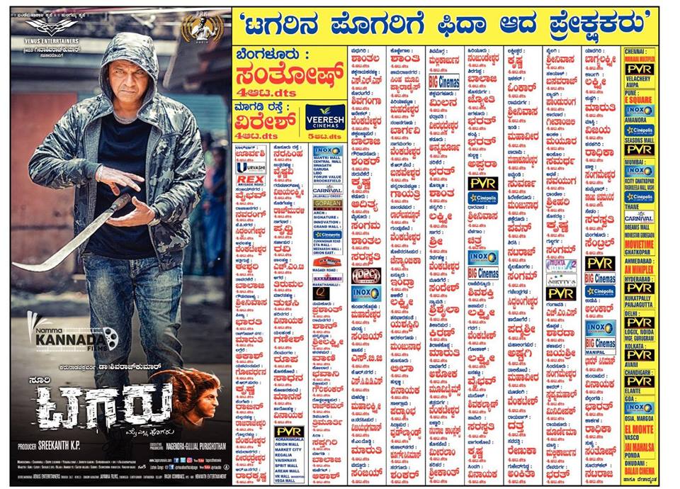Dhananjaya_Fans's tweet photo. ಕರುನಾಡ ಚಕ್ರವರ್ತಿ ಡಾ. ಶಿವಣ್ಣ - ಸ್ಪೆಷಲ್ ಸ್ಟಾರ್ ಧನಂಜಯ ಡಾಲಿ ಕಾಂಬಿನೇಷನ್ #ಟಗರಿನ ಪೊಗರಿಗೆ ಫಿದಾ ಆದ ಪ್ರೇಕ್ಷಕರು.
#TagaruSuperHit #Daali #Shivanna #Chitte @Dhananjayaka @shivuaDDa @vasishtansimha @SreekanthKP06 https://t.co/guuAr0XFRn