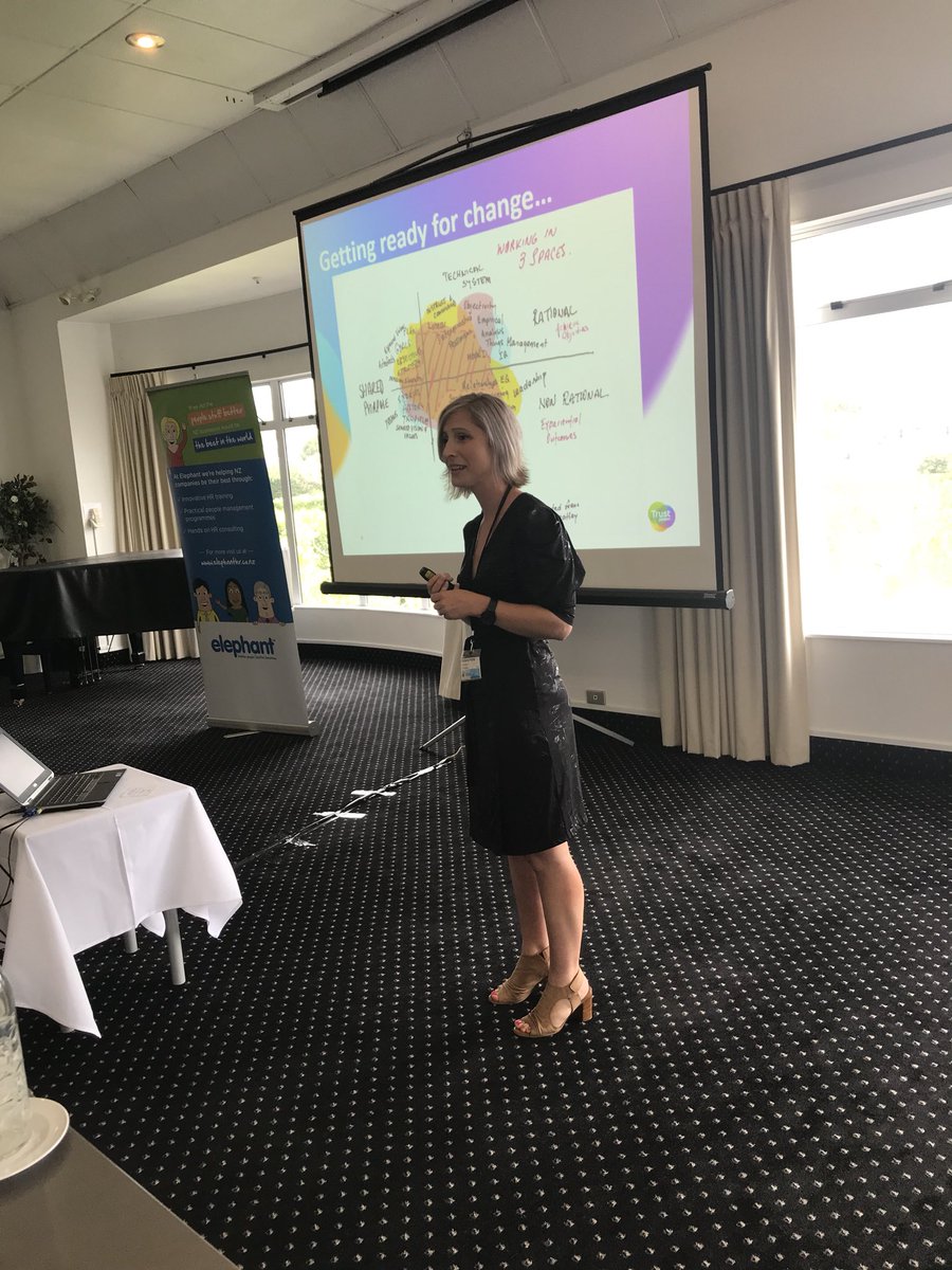 This afternoon we’ve been talking about employee experience and ABW with Ryan Ghisi and Victoria Petrie #hraconf18