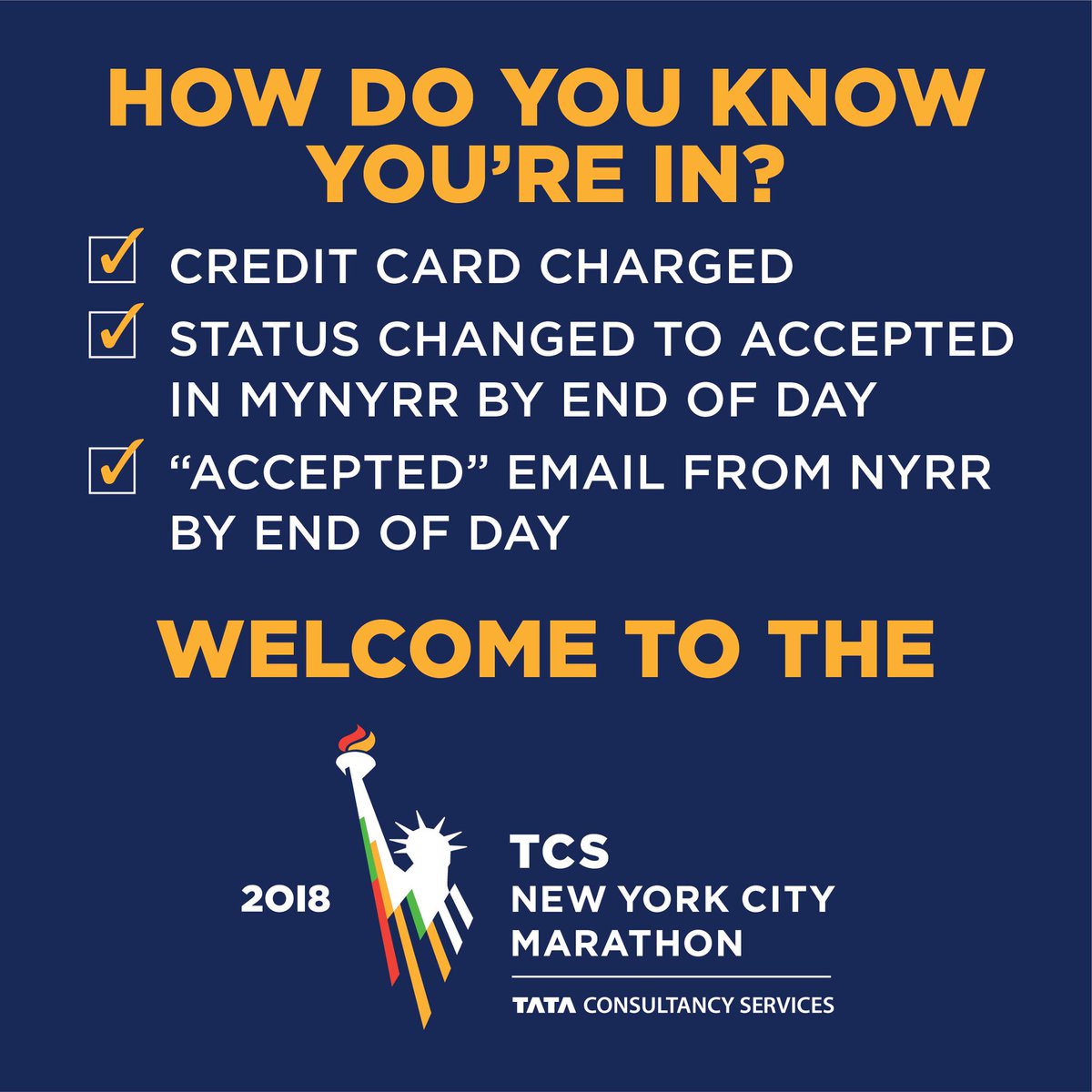 February 28 is almost here... Here's what you need to know for #TCSNYCMarathon drawing day.