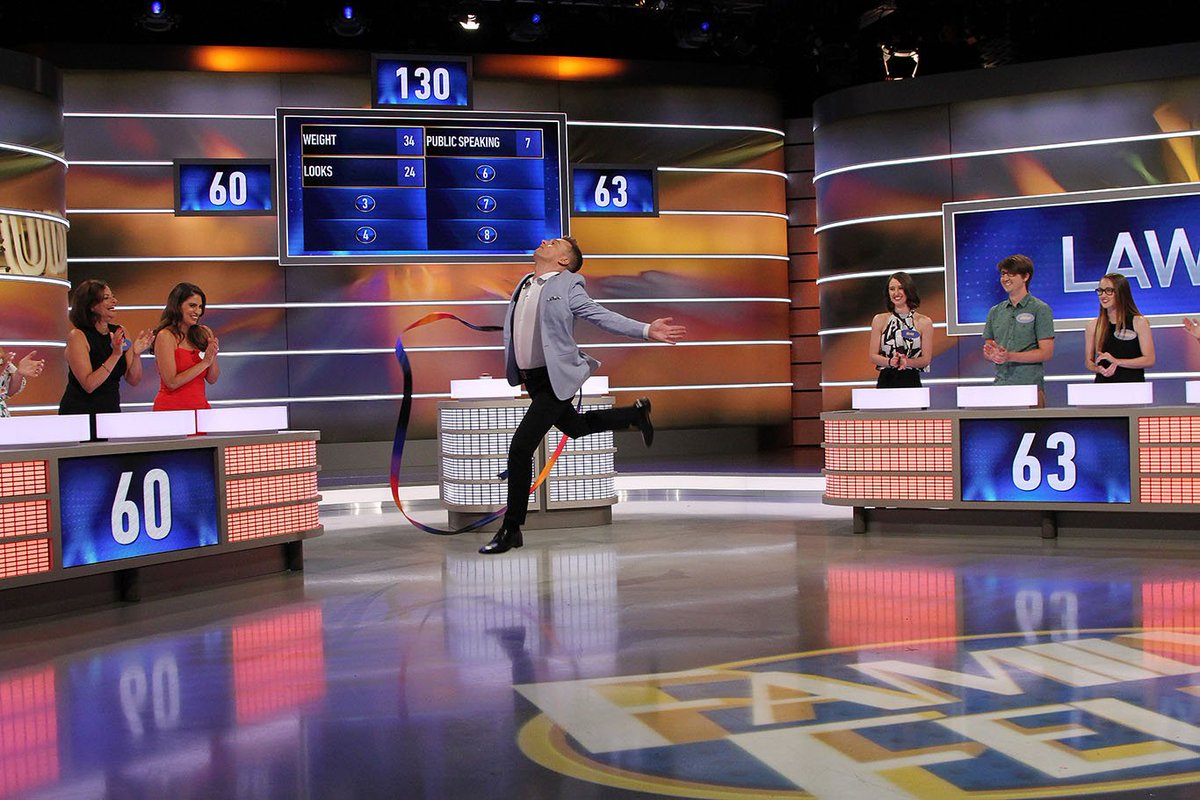 FamilyFeudAU's tweet photo. So, this happens tonight... 😂😂 
6PM on @channelten #SurveySays #FamilyFeudAU https://t.co/ov1lgnCQph