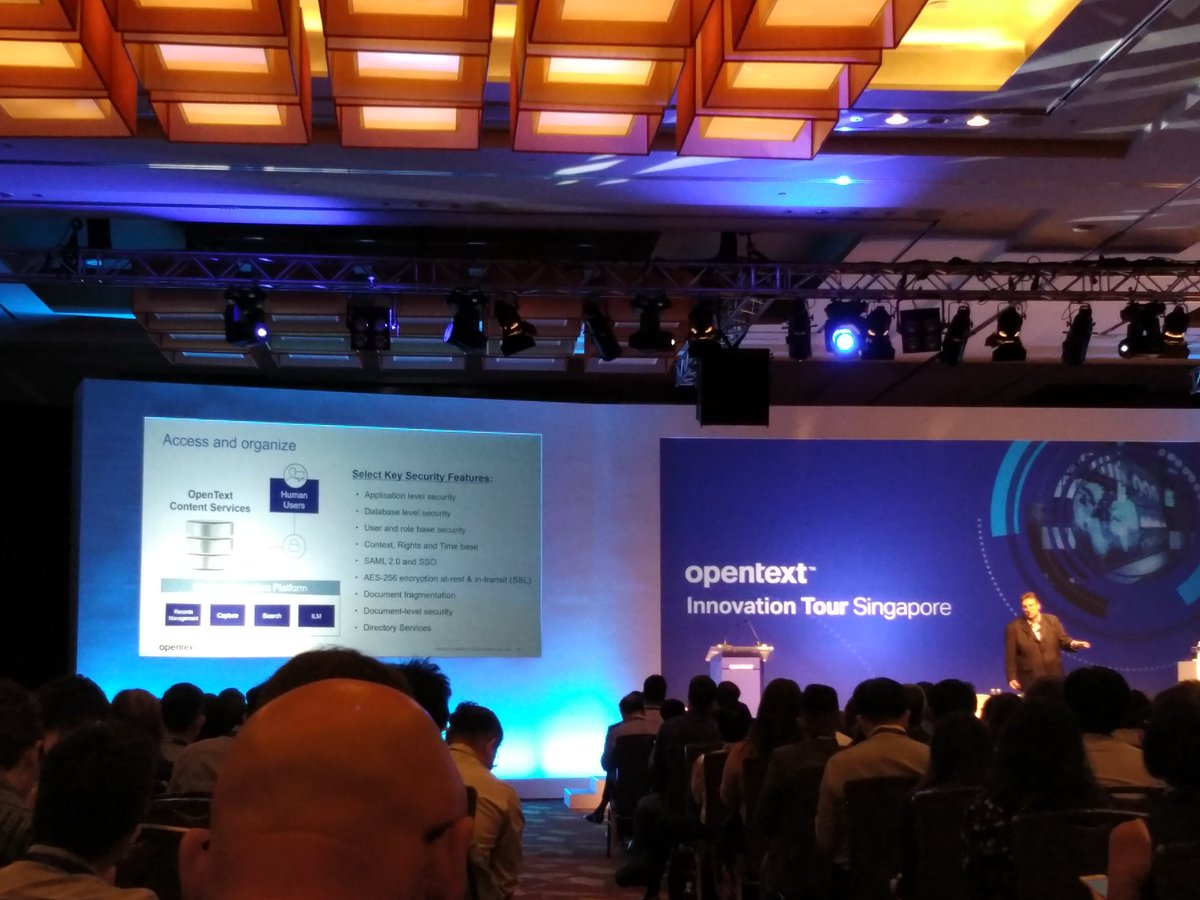 Do you even know where your data is? Information security is no. 1 in OpenText content management #informationsecurity #opentext #OTInnovate