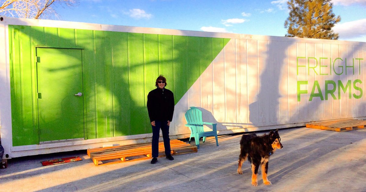 Why This Montana Farmer Grows Food Year-Round in Shipping Containers ecowatch.com/farming-in-shi… via <a href="/EcoWatch/">EcoWatch</a> #verticalfarming