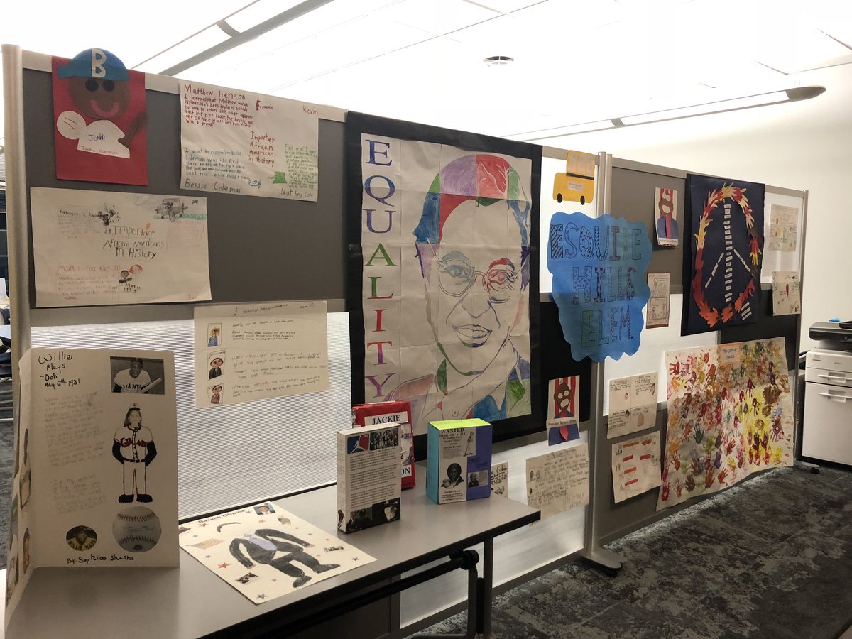 cheer4tech's tweet photo. @CentralKitsap celebrating #blackhistorymonth with student work celebration @CKMSCUBPRIDE @GMPrincipal1 @FairviewMS @lowebe564 @MsCZen @JeniJzapatka https://t.co/MFsPFPwhRa