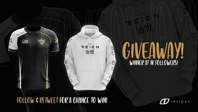 TeamReign's tweet photo. Just 200 New followers to join the Reign Family until we hit the 8k Milestone. 

RT+Follow to be entered for the Hoodie and Jersey #giveaway
#GiveawayAlert https://t.co/tZFGCJQFMi