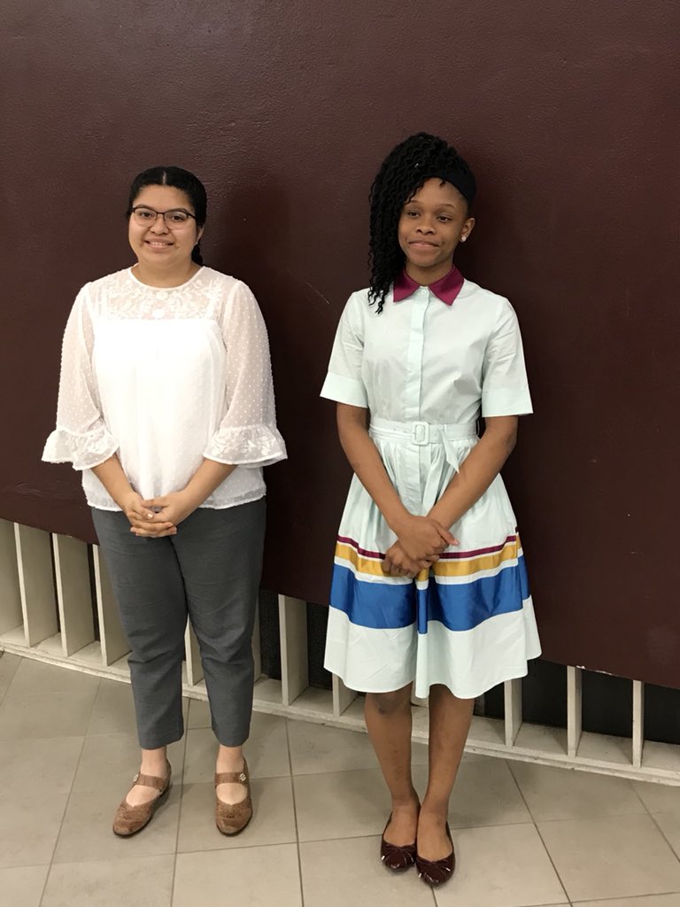steve_schlabach's tweet photo. Congratulations to Angela Teco and Divine Ozomma @WAISSBISD our Character without Question Representatives honored this evening at the s SBISD Board Meeting! #WAISPride #MoralCompass https://t.co/Kp3gCykHvB