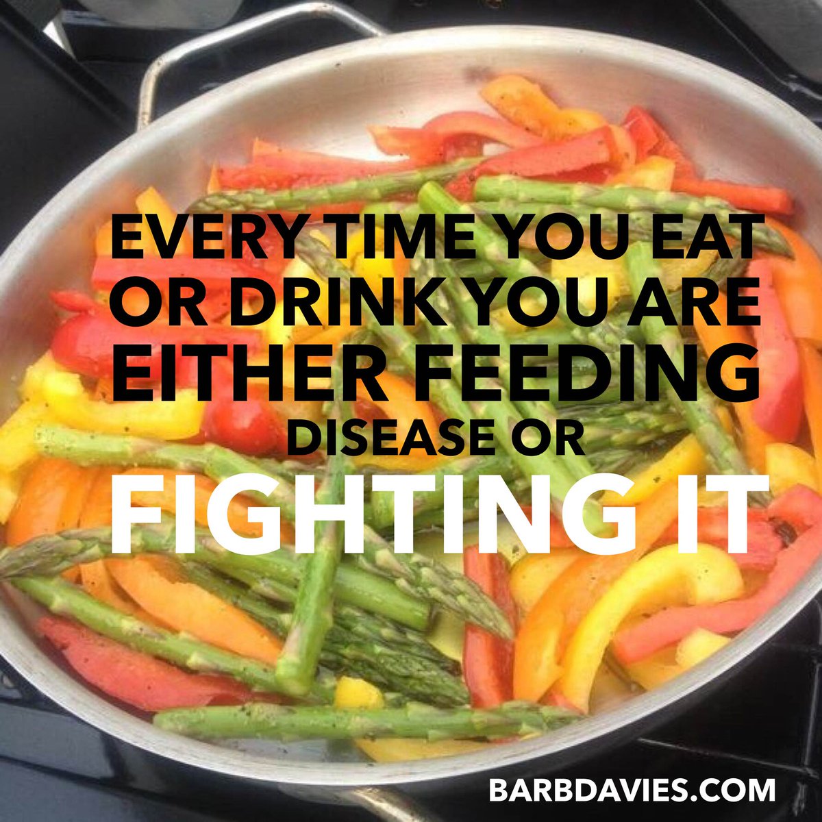 OrganicPassion3's tweet photo. Every time you eat or drink, you are either feeding disease or fighting it! #healthy #organic #nonGMO #alkaline https://t.co/UDBY4OlhAs