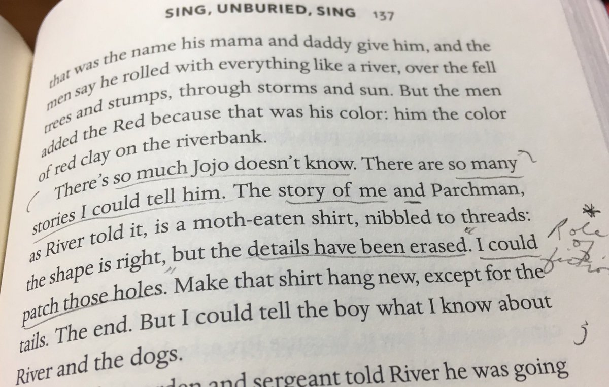 Perapiteticus's tweet photo. Fiction and its relationship with memory:
“...the details have been erased. I could patch those holes.” #apbkchat #aplitchat https://t.co/zHBr9qNDgY