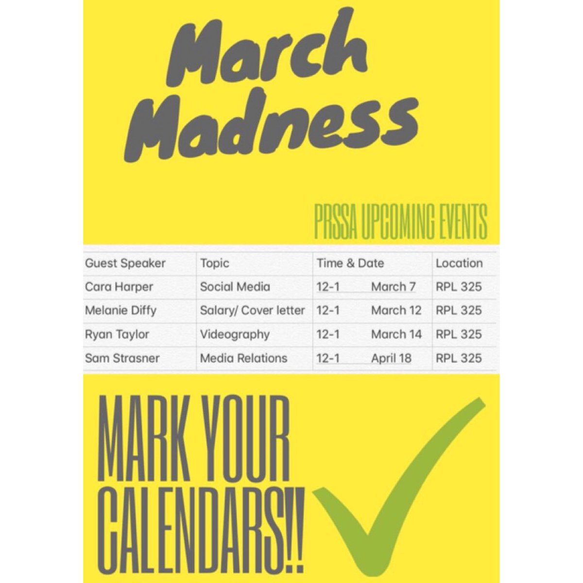 ATUprssa's tweet photo. Upcoming events, mark your calendars ✅✅ https://t.co/0M1OgYCxBT