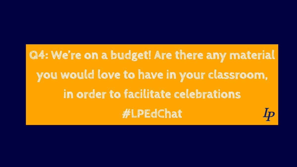 #LPedChat
