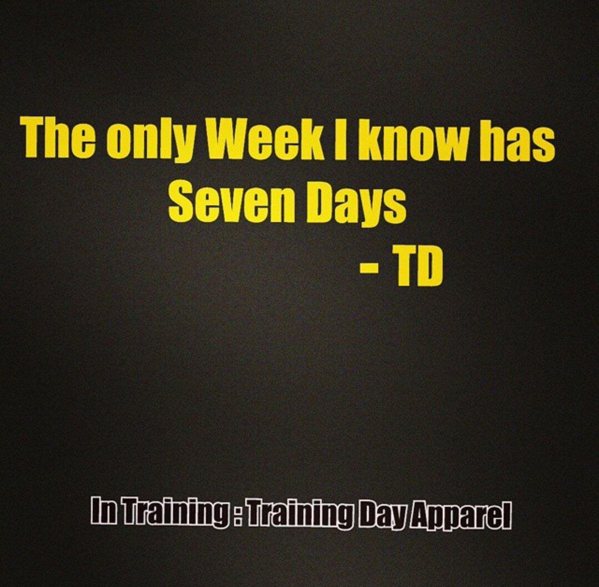 intrainingday's tweet photo. Weak? I'm sorry,  I don't know what that means...
#WininAdvance #InTraining #TrainingDay #Strength #Motivation  #Inspiration #Apparel #OutWorkOut #Dedicationandperspiration https://t.co/R40PSm0WVL