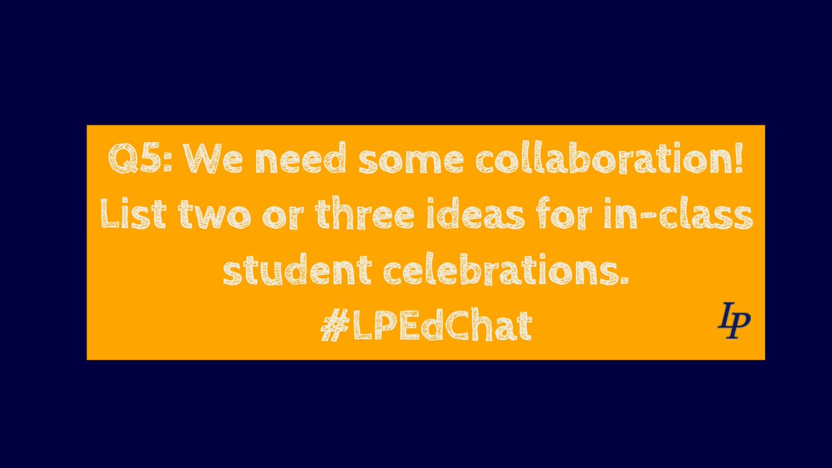 #LPedChat