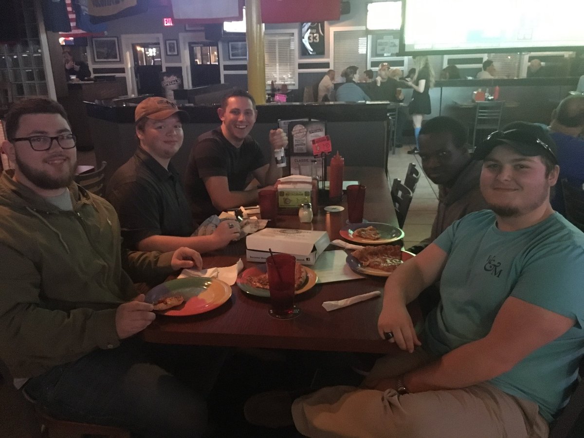 ChiBetaPsiAlpha's tweet photo. Thanks to the brothers that came out and supported the sisters of Tri Sigma tonight https://t.co/mexL95j8kE