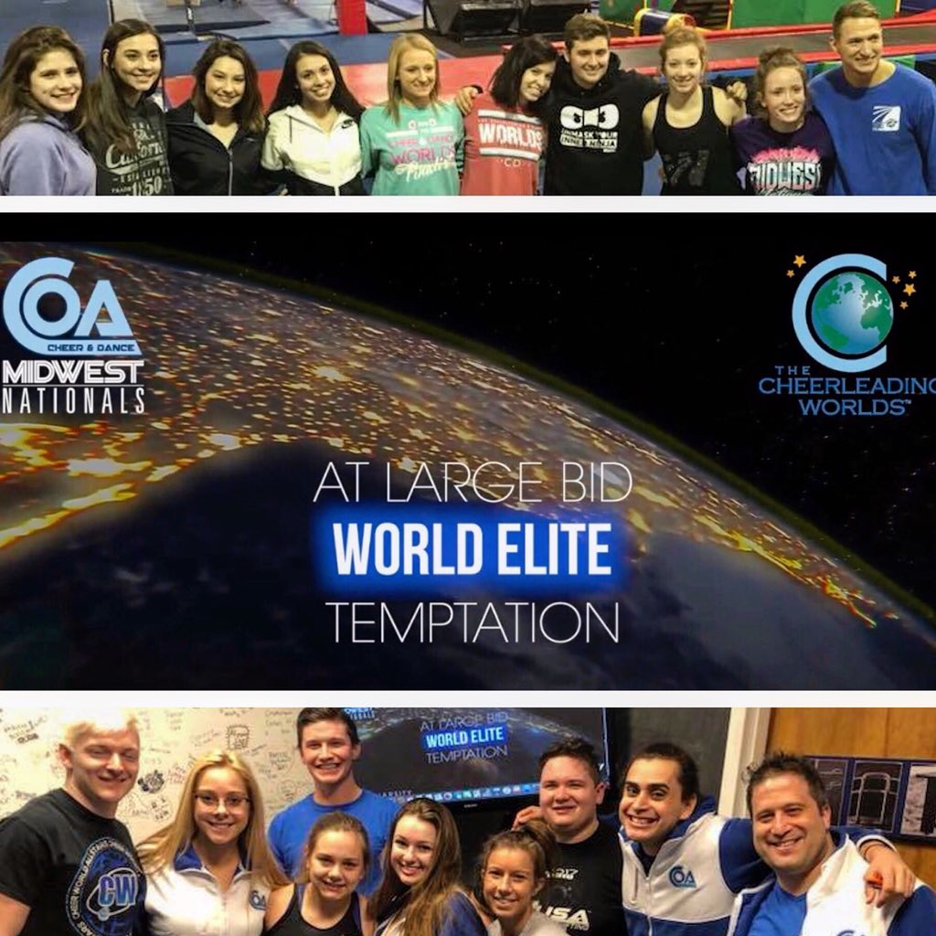 WEcoachTim's tweet photo. Temptation is officially going to Worlds! Thank you to @COAtweet and all these amazing athletes! So proud of all of you!!!! ❤️💙💛 https://t.co/8R9jqdhV7d