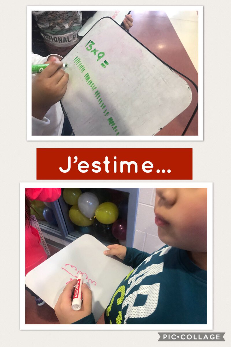 MmeGirimonte's tweet photo. @StPioDPCDSB #InspirationalWeekOfMath #LaSemaineDesMathématiques Students using different math strategies. #estimation @Estimation180 @DP_math https://t.co/HJdoiTh1Vc