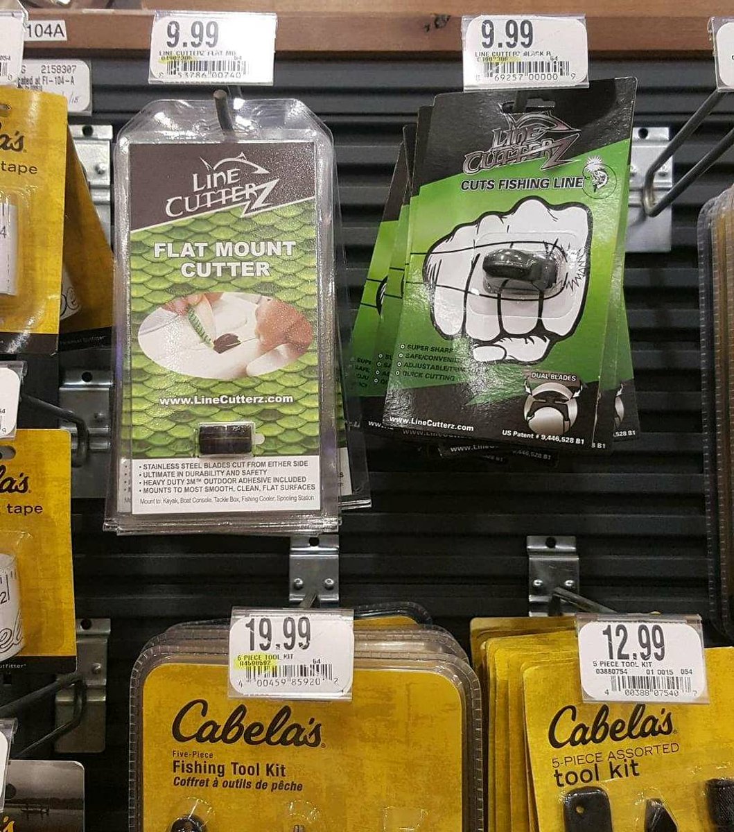 BREAKING NEWS! LINE CUTTERZ NOW IN ALL CABELAS STORES!!! A DREAM COME TRUE!! LETS GO BUY THEM ALL UP!!! THANK YOU TO ALL OF OUR SUPPORTERS FOR MAKING THIS POSSIBLE!