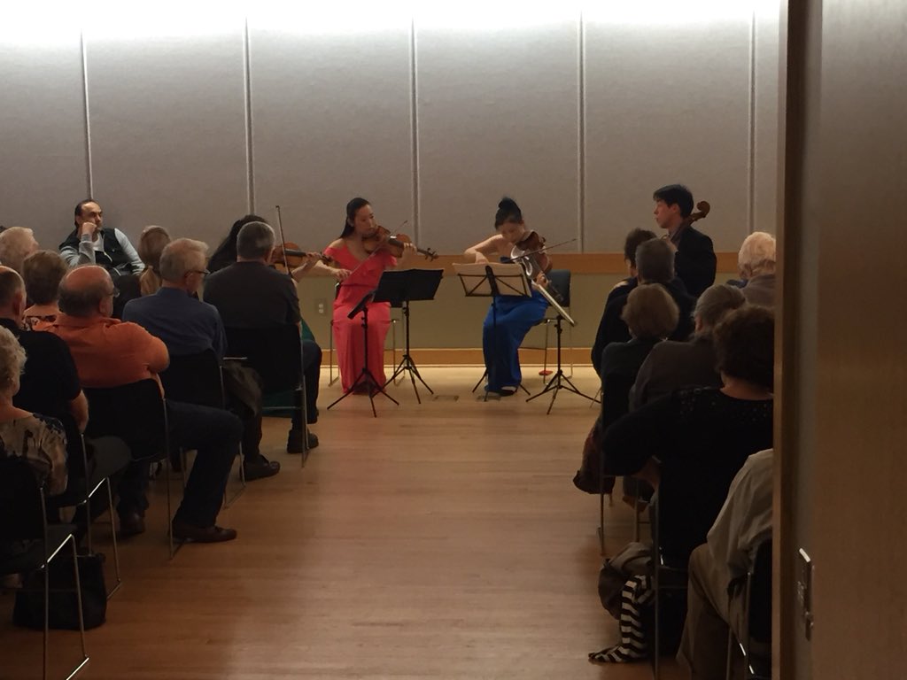 HillelEmory's tweet photo. Thanks to the #Emory #Chamber_Music Society of #Atlanta for regaling us with a night of “Jewish” chamber music https://t.co/jqMECrUyr1