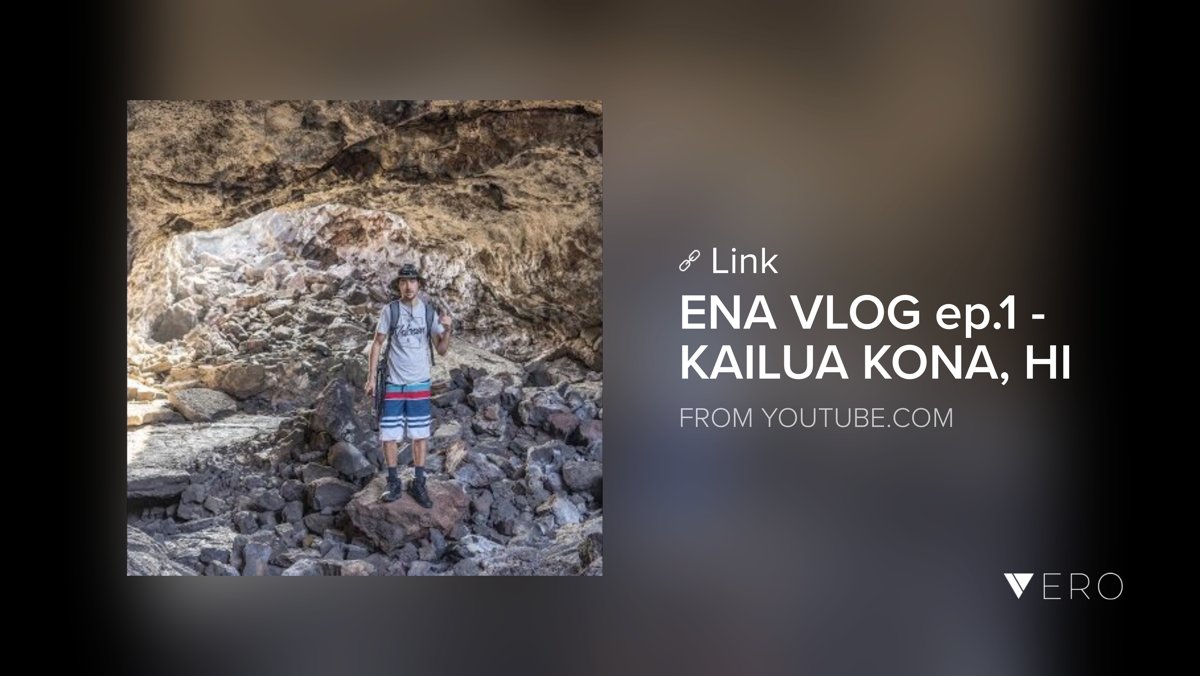 ExploringNewAve's tweet photo. https://t.co/ckXfg95OzD - #MyFirstPost on #Vero ! Here I am sharing a #VLOG I made during our trip to the big island of #Hawaii 🤙🏼🌸 We explored volcano caves, Snorkeled with dolphins, hit up waterfalls and forests check it out! 📌 Side note: #Kona HI had the… @VeroTrueSocial https://t.co/kHpzcXHT6C