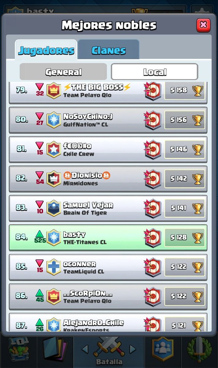 Despues de un largo tiempo sin CR queriendo dejar mi cuenta, creo que me rehabilité y estoy de vuelta!😎😎😎😎🔥