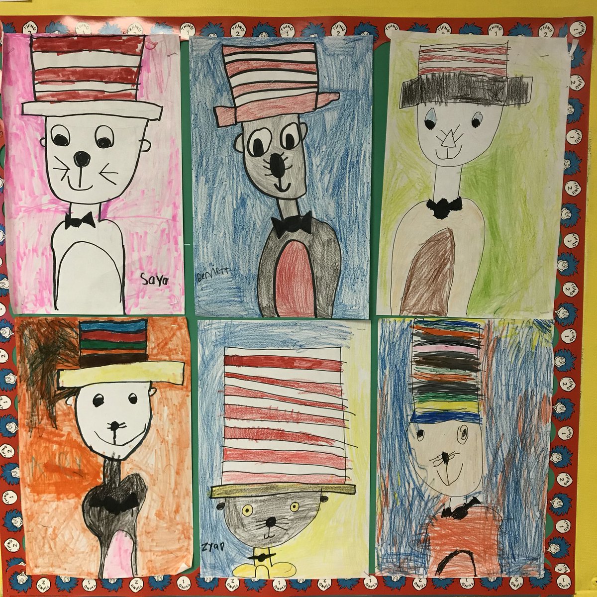 MelodyLoeffler's tweet photo. Cat in the Hat! #kinderstyle #DrSeussWeek #OnlyWB https://t.co/JxxYaIqliA