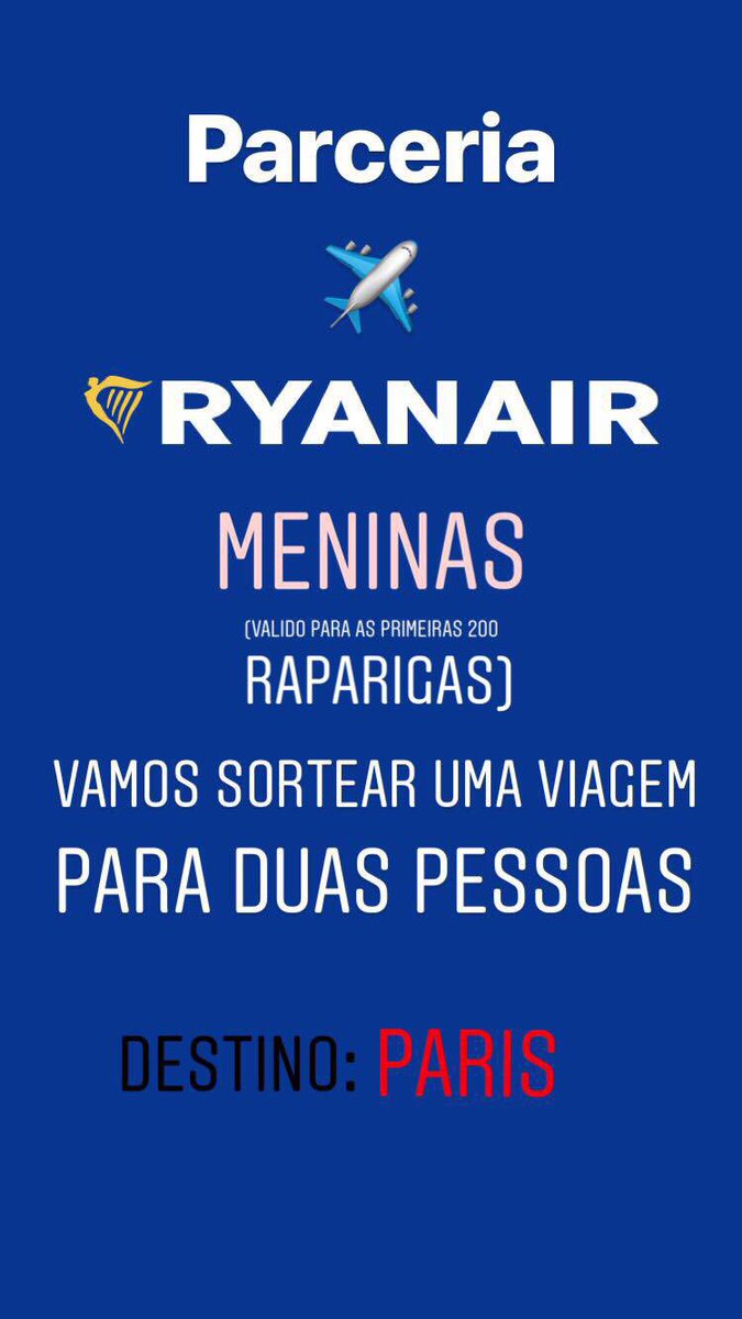 SavageParty1's tweet photo. Alô Meninas ☺️

Dia 28 no NB Club Coimbra!

🔥🔥🔥Booom🔥🔥🔥

Sorteio de uma viagem✈️

-> Sigam a página no Instagram ou no Facebook e vejam como participar
@savagepartyeventos

(Pulseiras ainda estão a 2€ até amanhã)
Boa sorte a todas 🍀 https://t.co/9UWsV2ajsq