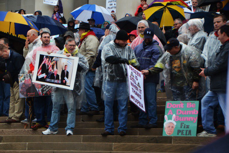 Slate's tweet photo. Every public school in West Virginia has shut down as teachers’ strike enters second week: https://t.co/JNnkLq1jS1 https://t.co/hSJcqs2bIo