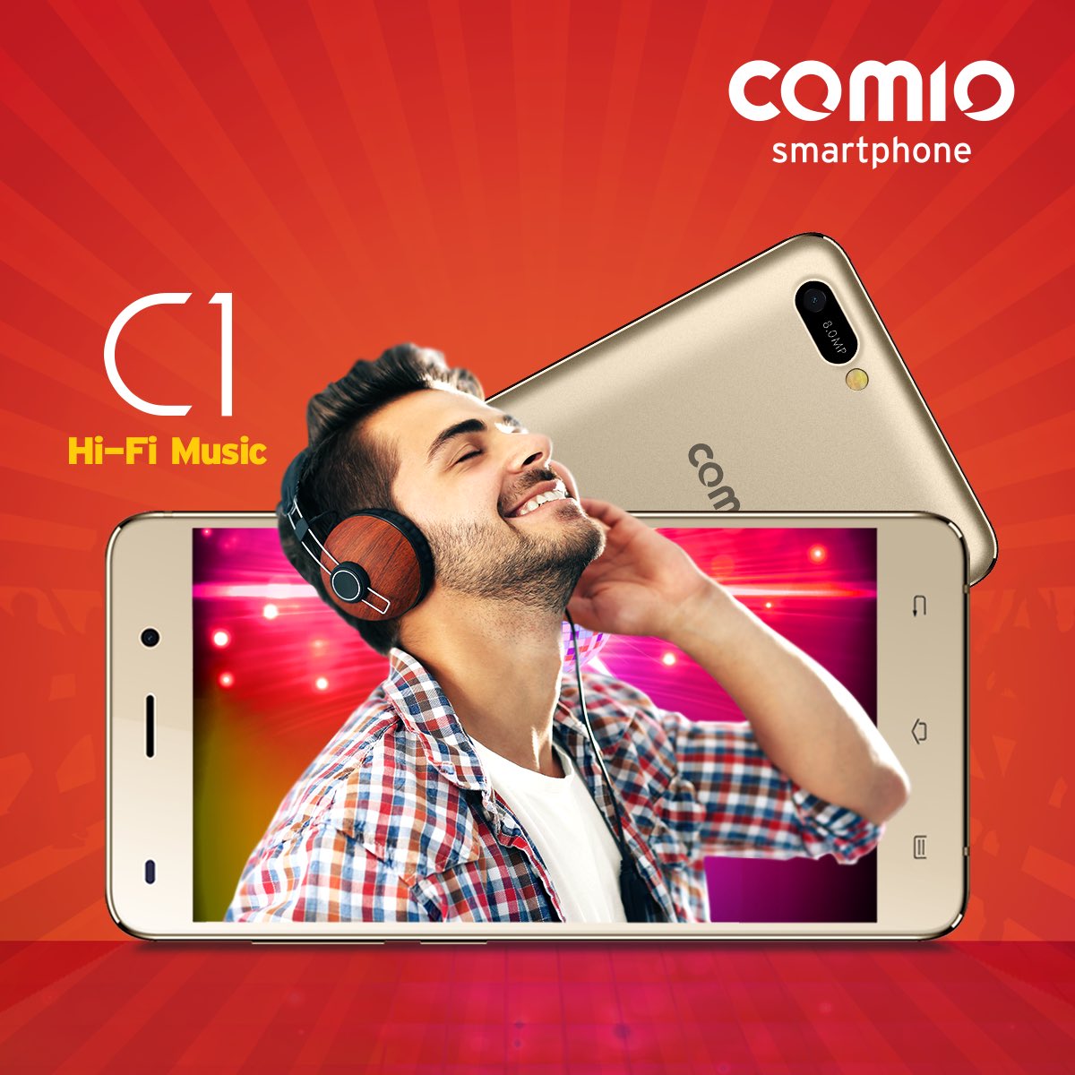 COMIO_IN's tweet photo. Sometimes all you need in life is good music. Tune into endless melody with Comio C1’s Hi-Fi music feature. #PowerToEnjoy #ComioC1 #DontListen Kar Daal https://t.co/FkX8nFcWa4