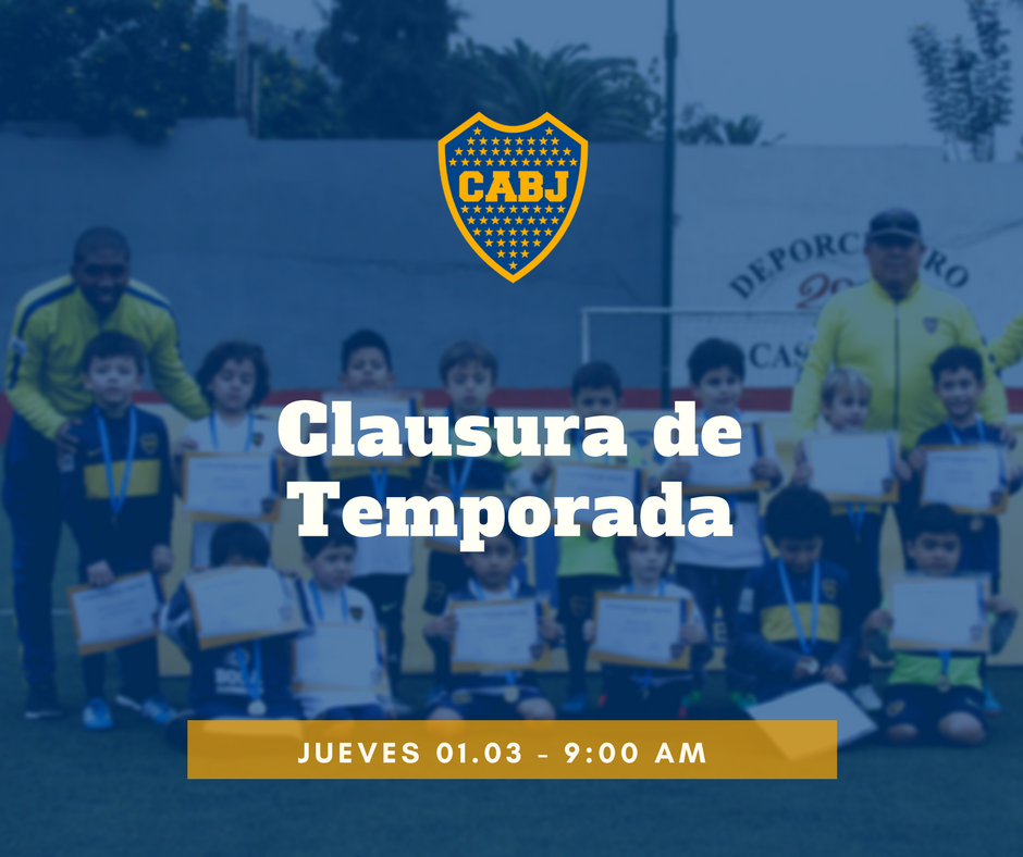 bocajuniorsperu's tweet photo. #ClausuraDeTemporada2018 💛💙
Sede: Surco ☀⚽
Invitamos a los padres y alumnos a
participar de nuestra tradicional
clausura de temporada
Tendremos la presencia de:
💪 #Camofit ✔
⚽ @Nike ✔
🎁 #Bigbox ✔
🏆 #Mundialito ✔
🍔 @McDonalds_PER ✔
#EscuelaDeFutbol #BocaJuniors https://t.co/P7SpUGvbS8