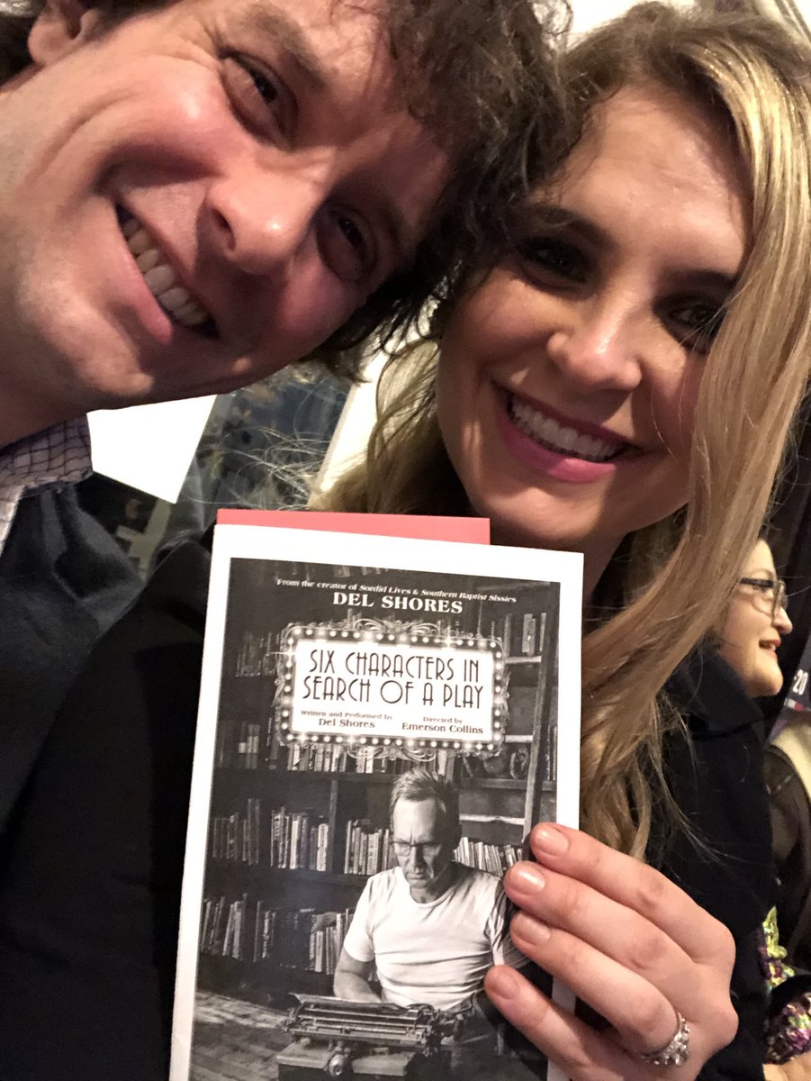 McGheeGhee's tweet photo. Opening night! It’s opening night! 🎶 So excited to see my dear friend @DelShores new play. If you’re in LA head to The Celebration theatre and see this important southern storyteller do his thang. #delshores https://t.co/KURxPl8FkK