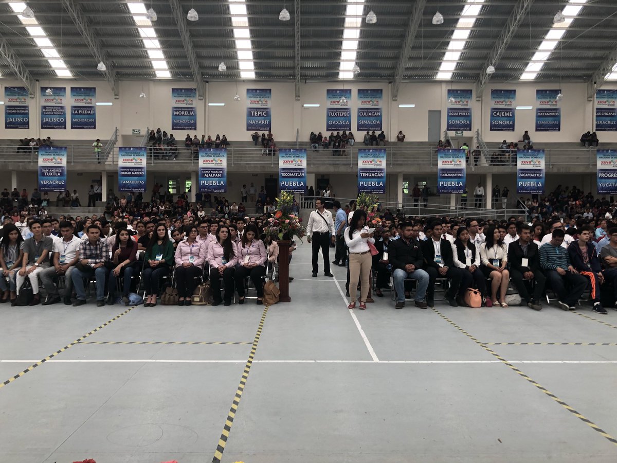 OfeliaAngulo_'s tweet photo. Muy concurrida la inauguración del XXIV Evento Nacional Estudiantil de Ciencias del @TecNMOficial @TecNMmx. Que ganen los que mejor apliquen sus conocimientos científicos. Enhorabuena https://t.co/F1prQGp4bH