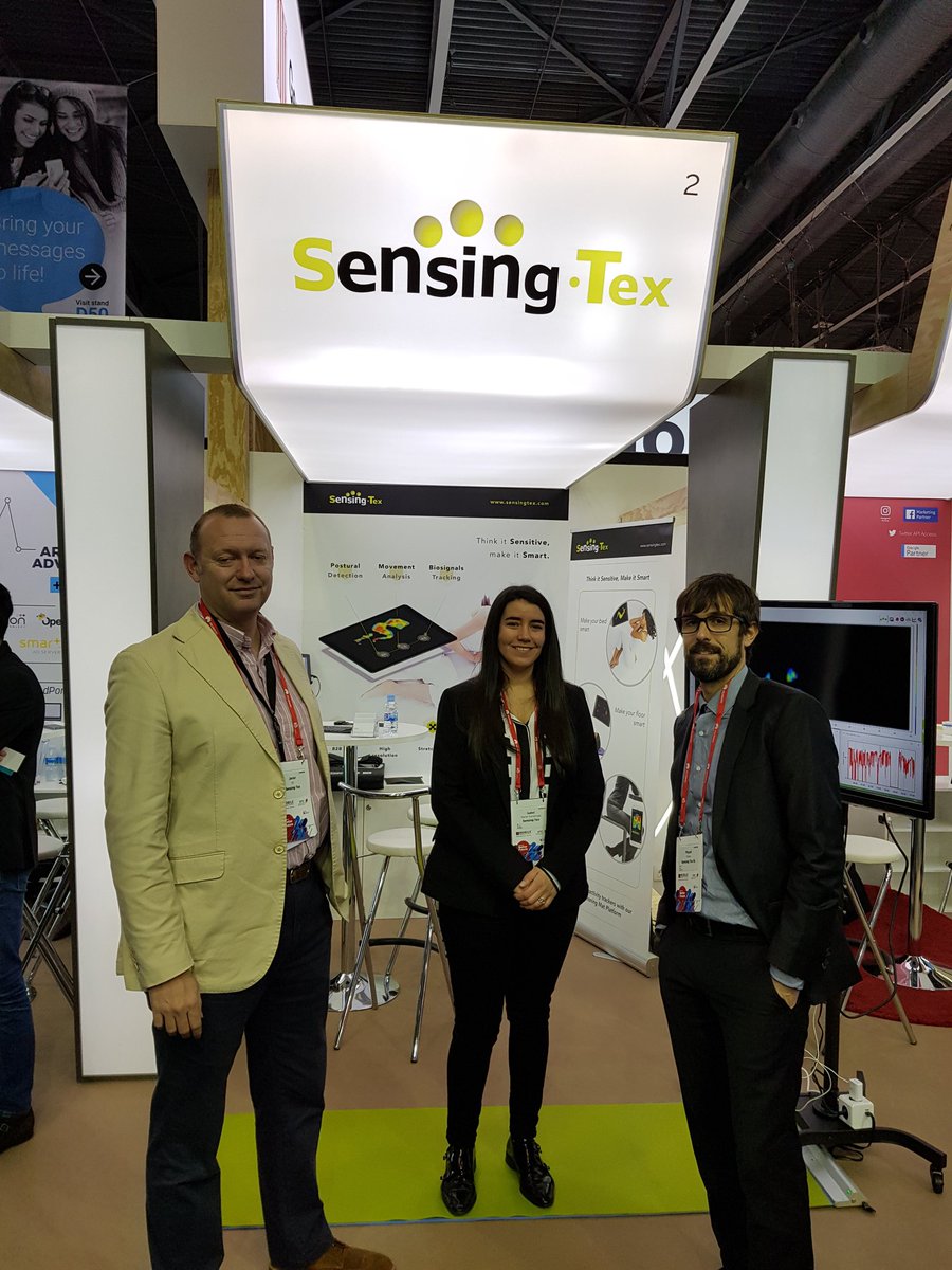 SENSINGTEX's tweet image. Ready for the second day at #MWC18 hall 8.1 exhibiting our #sensingmatplatform