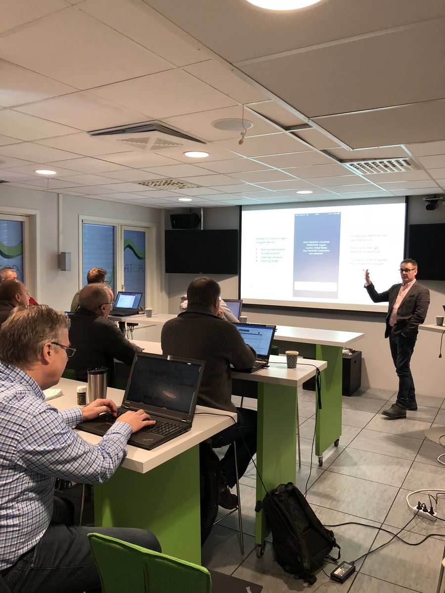 HPN64's tweet photo. CensorNet på besøk på bryn  @AteaNorge Multifaktorautentisering og Password Reset workshop med sertifisering. 
https://t.co/QlGeyJBnNB. Integrated Web Security, Email Security, CASB and Multi-Factor Authentication #cloud #mfa #Cybersecurity #infosec #Consultant @TTmmernes #GDPR https://t.co/7rWsCrYlQn