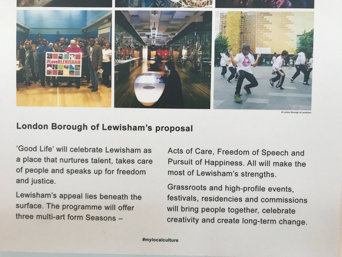 Lambeth tackling inequality for their proposal : #inclusiveanddiverse #culture