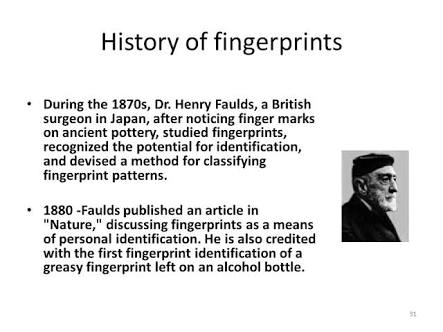 ForensicField's tweet photo. #History of #Fingerprints:
Dr. #Henry #Faulds (the British Surgeon-Superintendent of Tsukiji Hospital in Tokyo, Japan) credited with the first #fingerprint #identification of a greasy fingerprint left on an alcohol bottle.
https://t.co/HZvQGsH02k https://t.co/w13Ogoi1a9