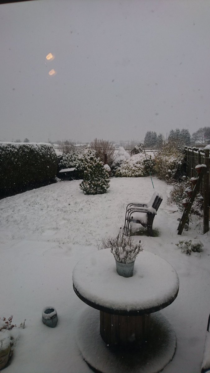 shelstar86's tweet photo. Well no view of #pendlehill today. Its a #snowday woohoo 🌨 ❄ ⛇ 🛷 https://t.co/sOrvy2vHpm