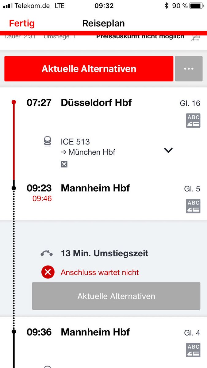 TobiasFli's tweet photo. #DeutscheBahn,
wieso bietet Ihr eigentlich Verbindungen an, bei denen man jedes Mal!! wenn man sie nutzt, seinen Anschluss verpasst? #Mannheim #Karlsruhe 

Das wars für mich mit euch...da muss ich weiter mit dem #Diesel fahren https://t.co/jezWC7b4wV
