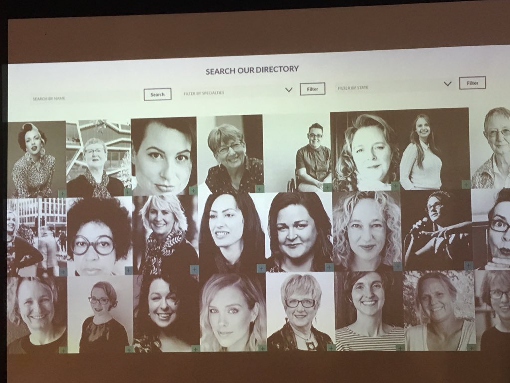 Did you know that women make up less than 23% of all sources quoted in Aus news? Visibility matters. Now you can always find a woman to quote, to speak, to lead, to present, because tonight <a href="/VicWomensTrust/">Victorian Women's Trust</a> relaunched Here She Is! Register your profile today #vicforwomen