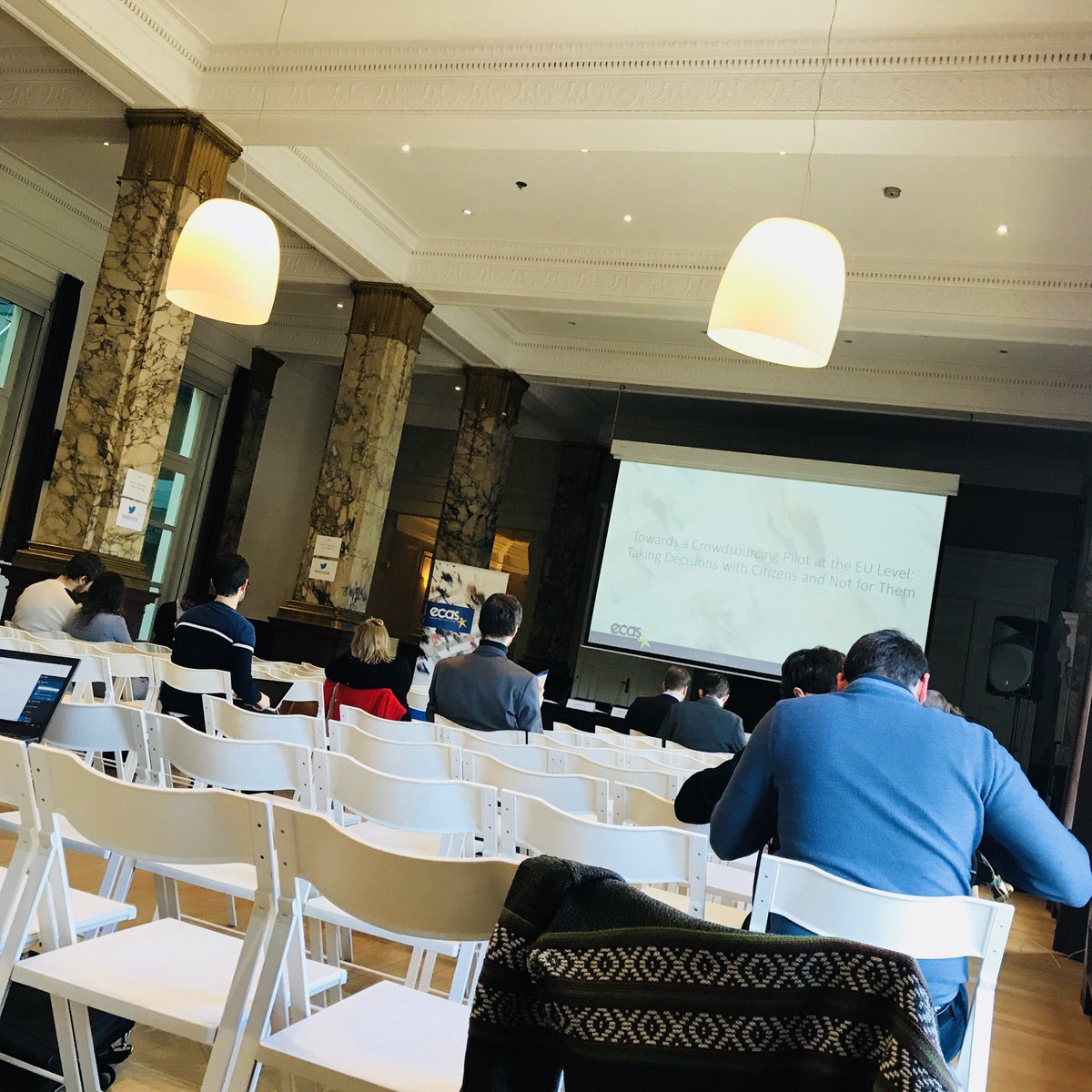 CapCollectif's tweet photo. Étape finale du projet #EUCROWD à Bruxelles aujourd'hui — qui a permis à des innovateurs démocratiques de toute l'Europe de travailler sur le #crowdsourcing citoyen pendant 2 ans. https://t.co/9tbz0XTh2w