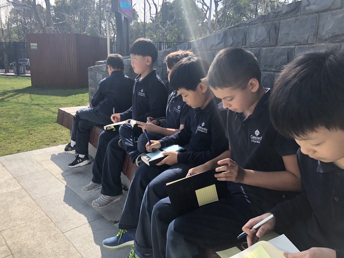 kngodbout's tweet photo. G4 is reading Writing Radar by Jack Gantos. He has inspired us to carry our writing journals everywhere we go and “snoop” out story 💡 ideas. ❤️ @ConcordiaSH @Library_ES https://t.co/IMTGDXnYF6