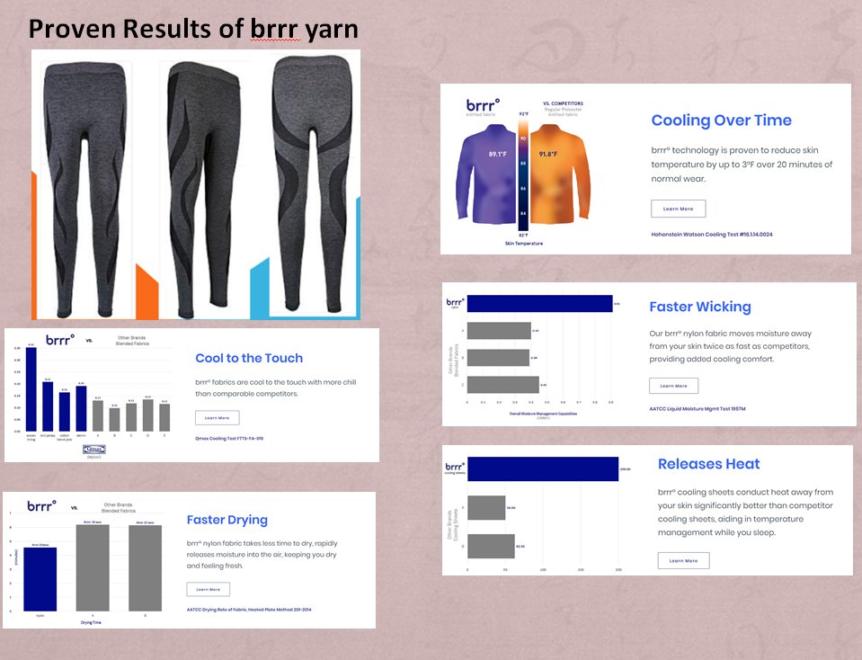 "brrr yarn" advantage for Seamless