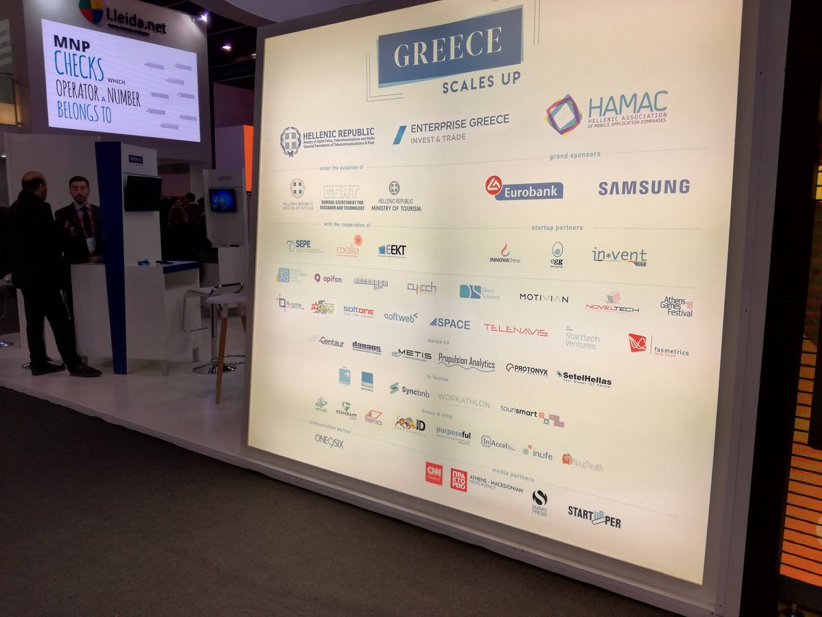 We proudly support Hellenic Association of Mobile Applications  Companies (HAMAC) participation in Mobile World Congress.  
 Join Greek Pavilion 👉 Hall 8.1 I49.
 <a href="/GreeceMWC/">Greece at MWC</a> #MWC18 #Greecescalesup #SetelHellas