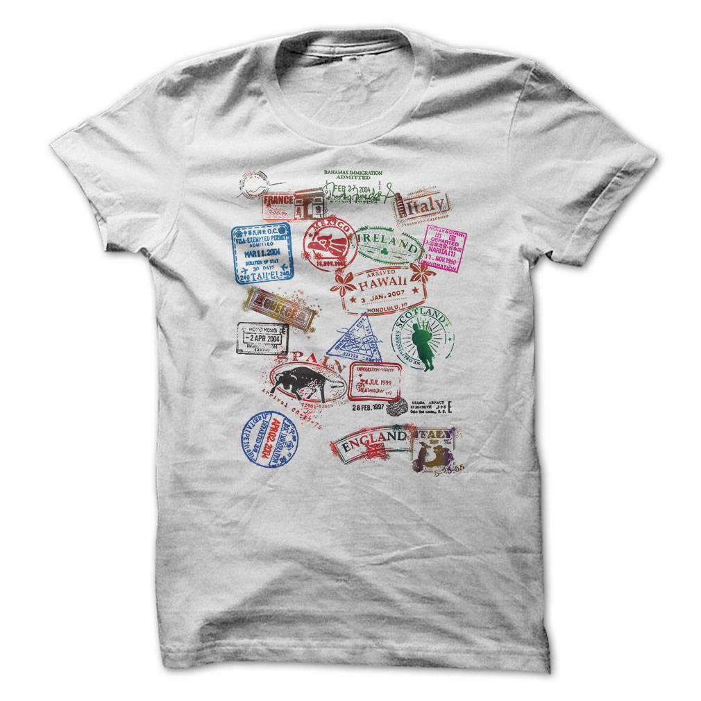 Thanks for the great review ESHEEHAN ★★★★★! etsy.me/2HQZCPE #etsy #clothing #shirt #stampedtshirt #oldpassportstamps #passportstampedtee #backpackerstshirt #travelingtshirt #holidaytshirt #oetshirt