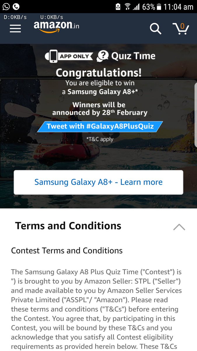 Ajipoomuttam's tweet image. #GalaxyA8PlusQuiz