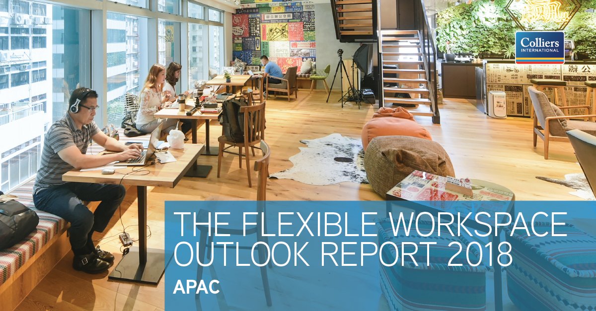 ColliersIDN's tweet photo. No longer a disruptor, #FlexibleWorkspace has evolved and matured into an asset class of its own and is increasingly becoming a #WorkforceModel for enterprises. To get the latest trends reshaping the sector, download the report https://t.co/yCKDo3AKie https://t.co/08MPDDkF45