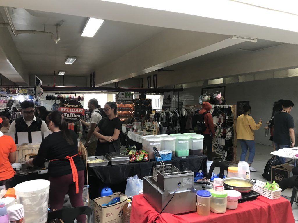 benildecsg's tweet photo. #CSGNOW
Come by Greenway Square to visit this week’s BAZAART!
We have booths filled with Snacks, Art, and many more!
Don’t forget, BazaART runs from February 26-March 2, so make sure to drop by Main Campus to check out what’s in store!
See you there!
#BEnildeACTIVE https://t.co/f2m7vUmDrN