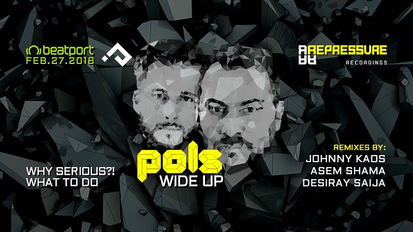 O U T  NOW!! #Beatport #My 1st official remix on @repressuremusic will be part of #WIDEUP EP by my favorite #Italian #Venice boyzz @pols_music ... #proud 💪 #hardworkpaysoff
🎛🎚🎛🔊🎛🎛🔊🔊✔🤘 @pols_music
repressure.com/?release=wide-…